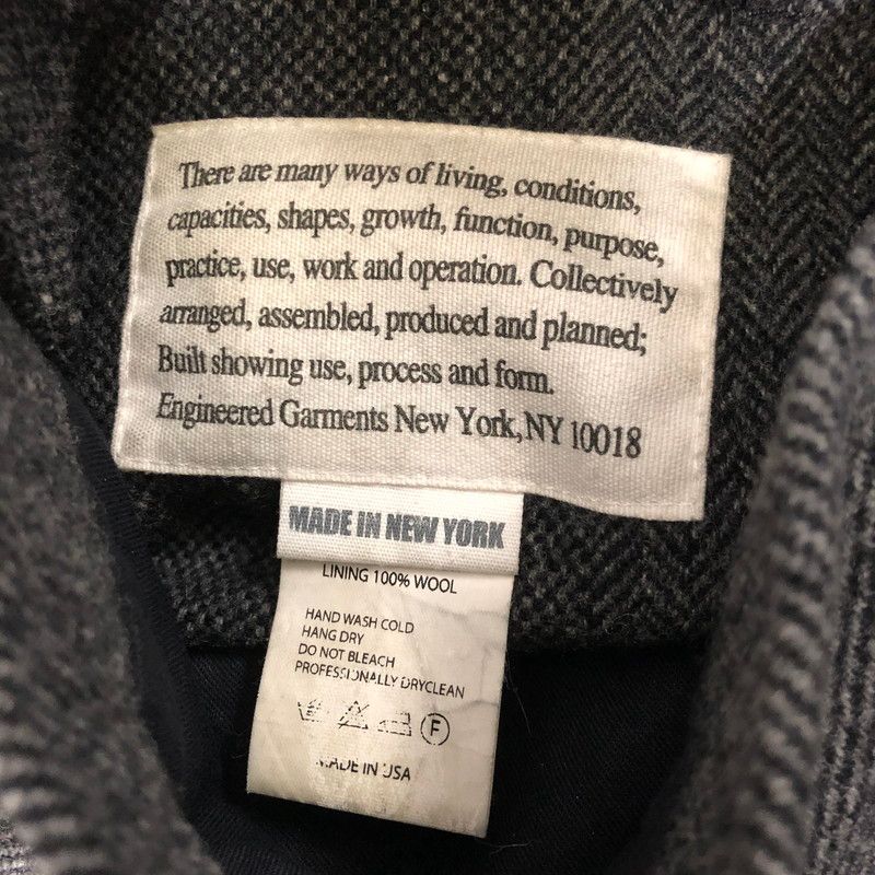 【品】Engineered Garments エンジニアードガーメンツ REVERSIBLE COAT リバーシブルコート アウター パッチワーク 【140-241221-kk-13-fuz】