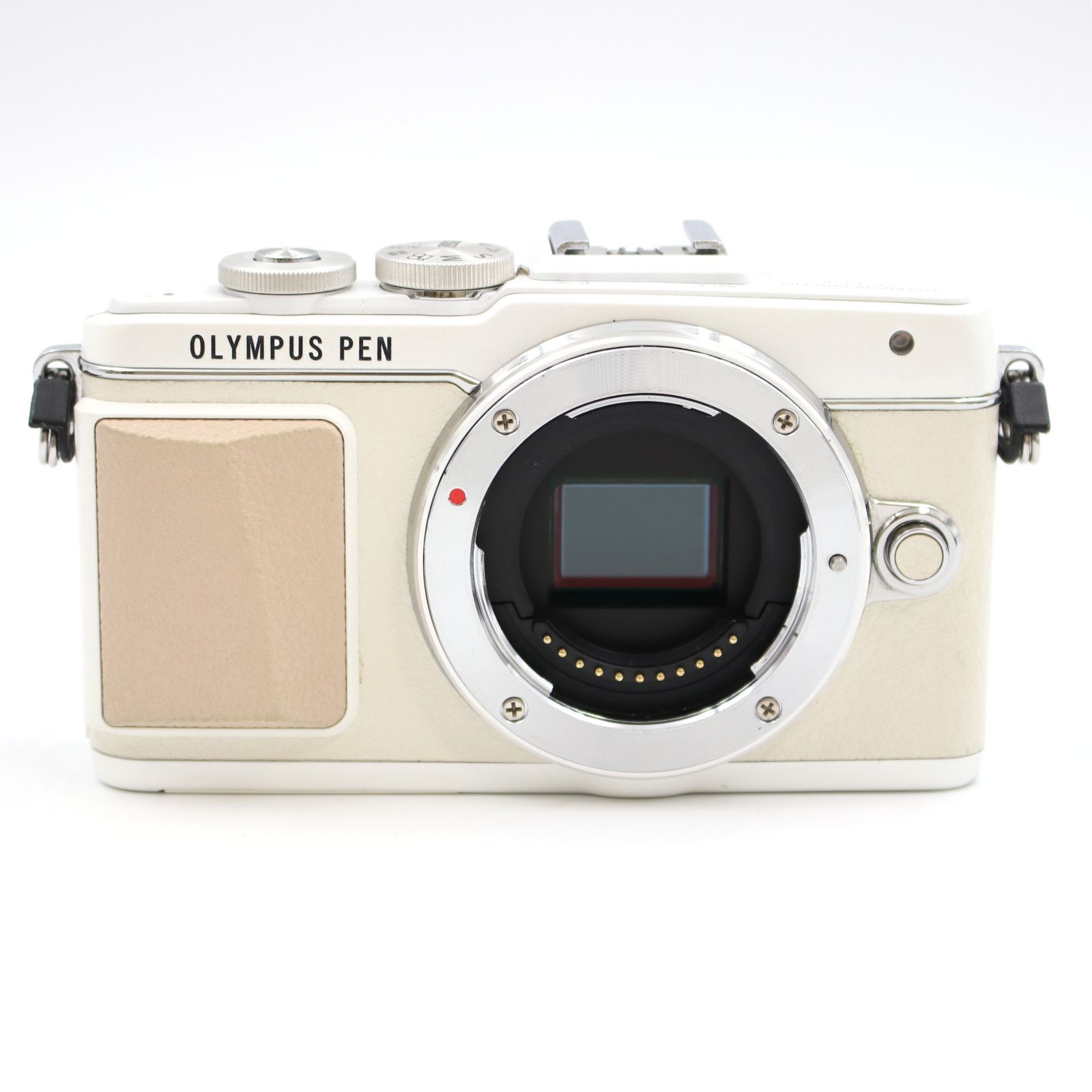 シャッター数5243枚 上品 OLYMPUS PEN E-PL7 ボディ ホワイト ミラーレス一眼カメラ オリンパス