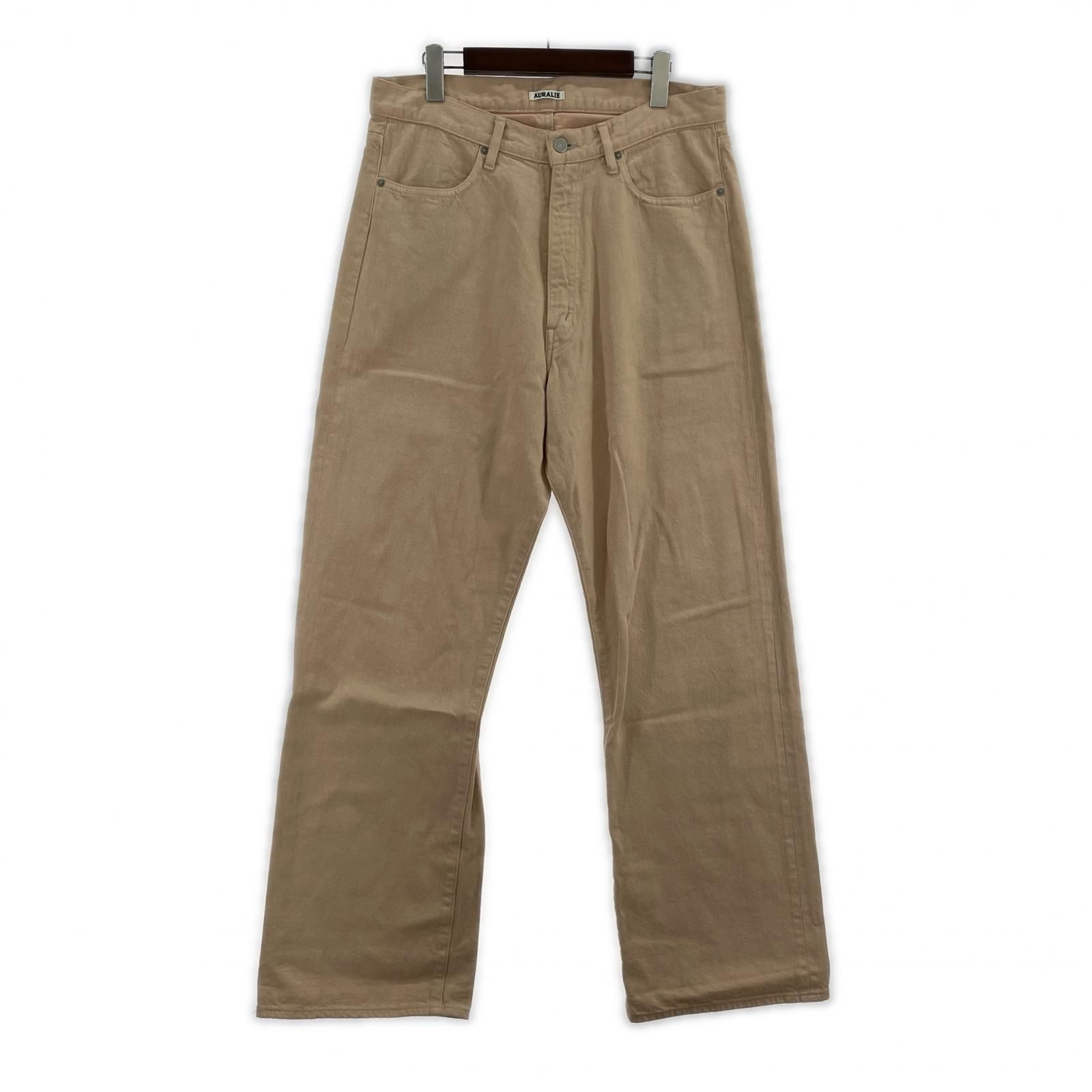 AURALEE ﾊﾟﾝﾂ 22AW BOTANICAL DYED SELVEDGE DENIM 4