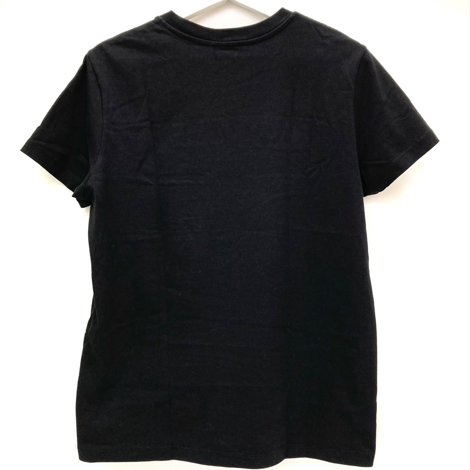 MONCLER モンクレール 刺繍ロゴTシャツ Ｌサイズ ブラック