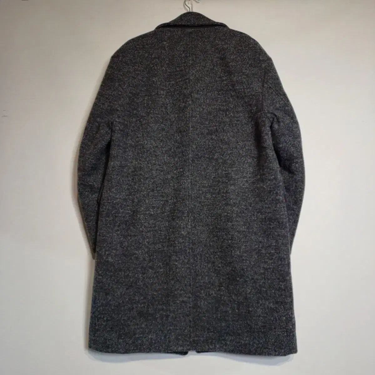 ヘリンボーン ロングコート メンズ Mサイズ100 105サイズ 冬 511185