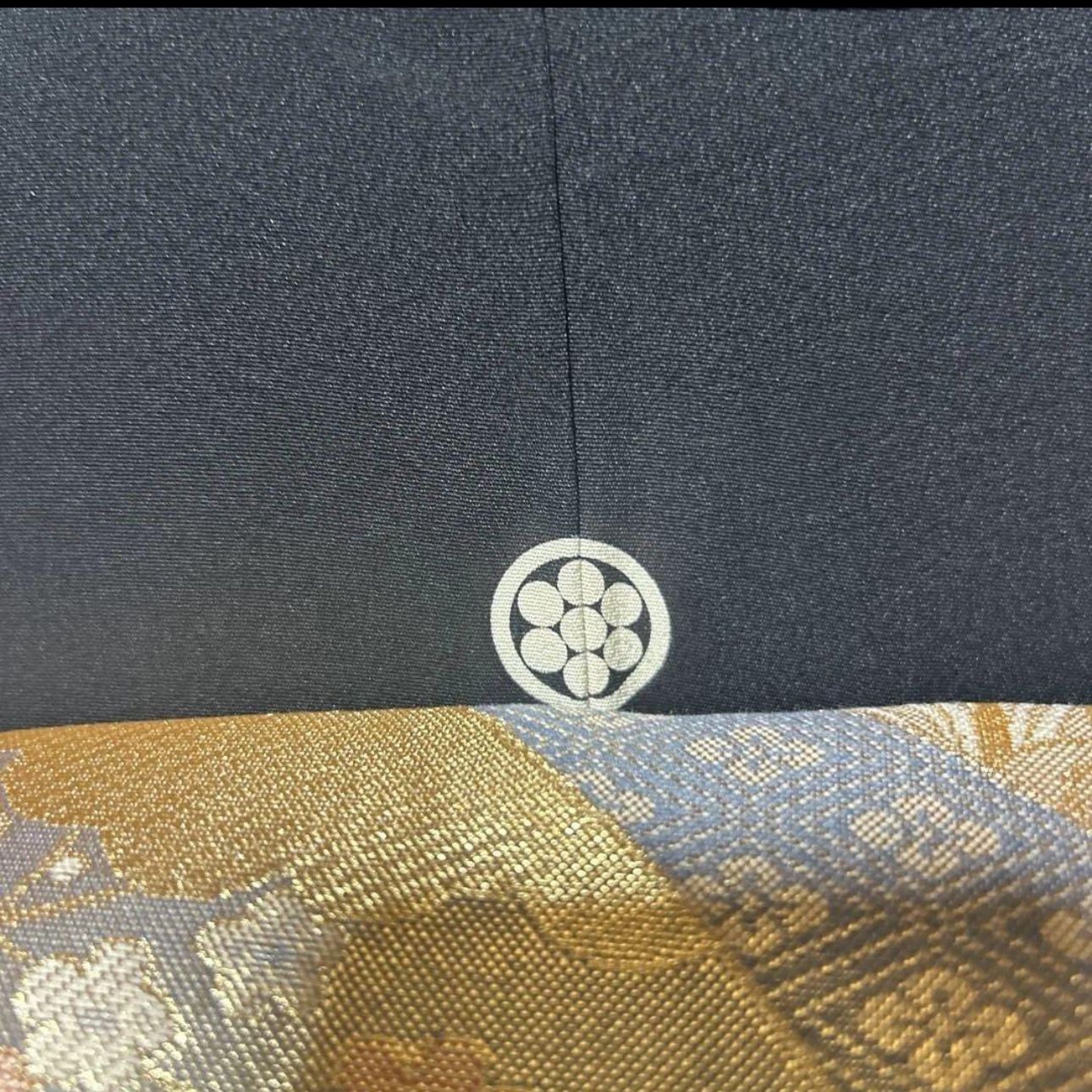 未使用近い 美品 袷 正絹 作家 金箔 黒留袖 フルセット 西陣唐織最高級