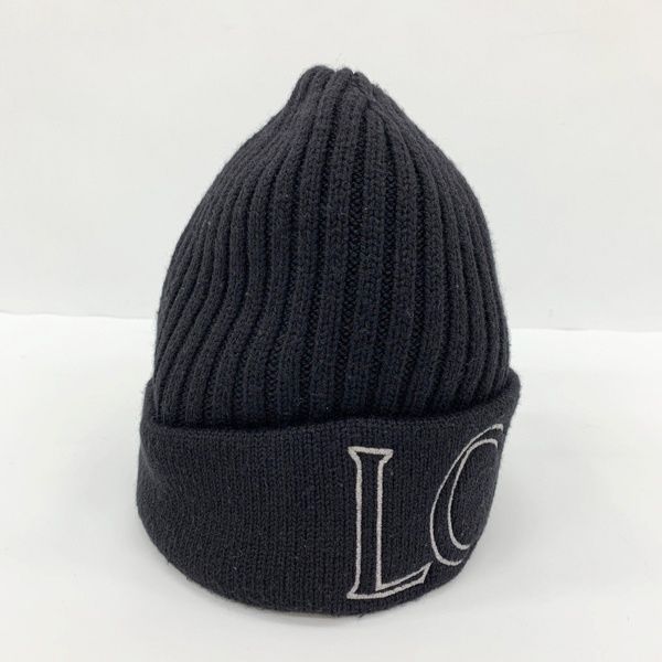 LOEWE ロエベ 刺繍 ビーニー ニットキャップ ニット帽 ビッグロゴ