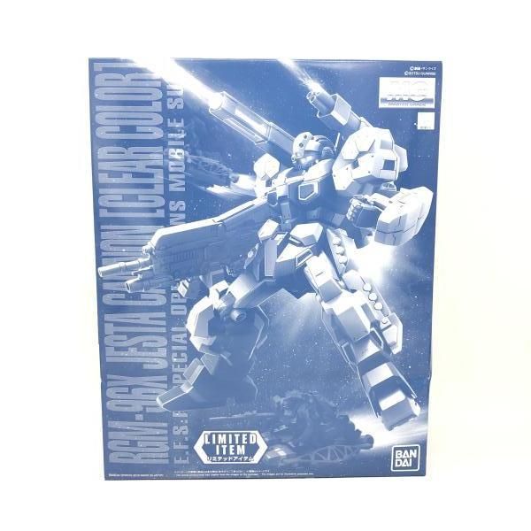 ｶﾞﾝﾀﾞﾑ バンダイ MG 1 100 RGM-96 X ジェスタ キャノン クリア イベント 機動戦士ガンダムUC 6
