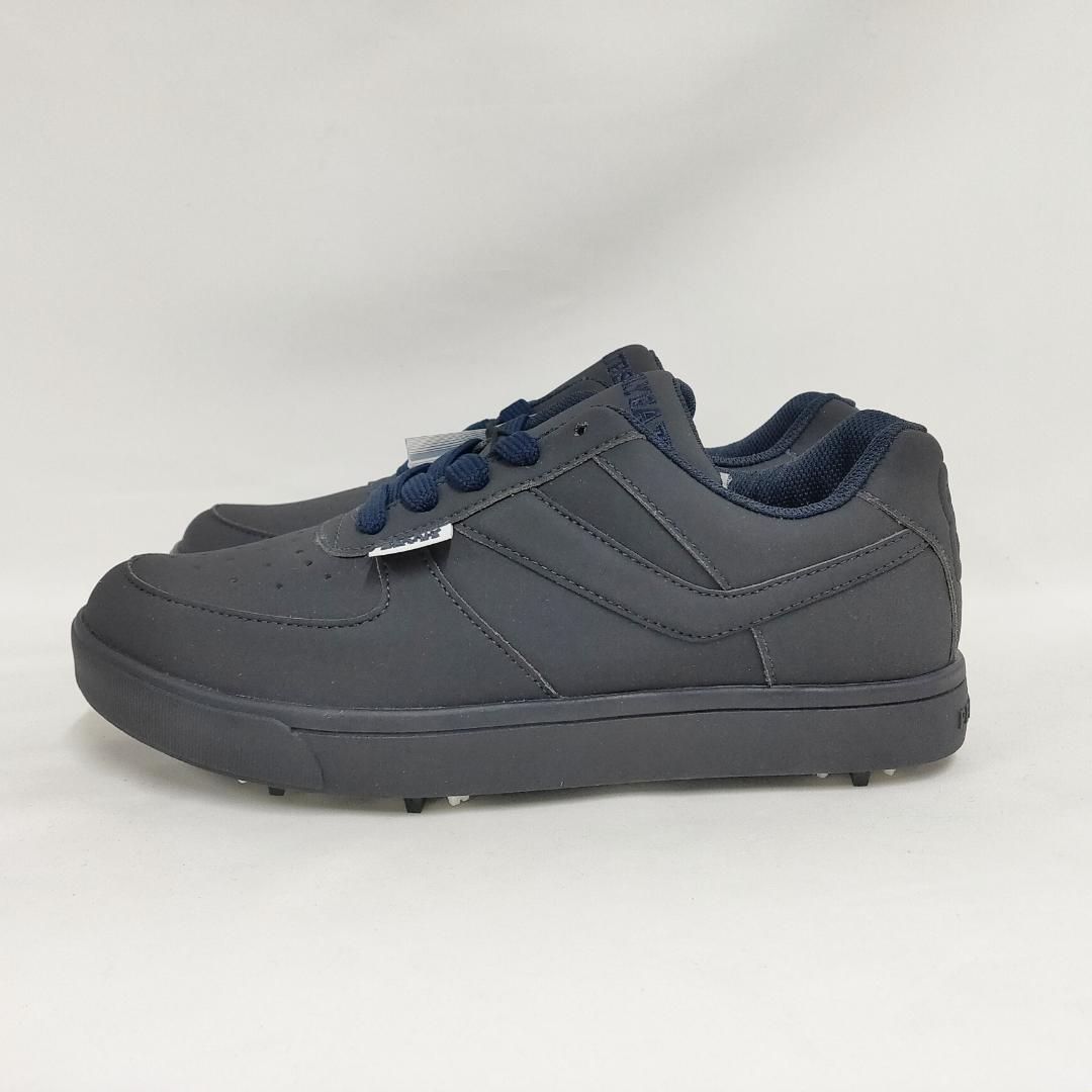 新品　パーリーゲイツ　GOLFシューズ　ローカット　ソフトスパイク　23,5 新品 未使用 パーリーゲイツ ローカット ゴルフシューズ ネイビー 23.5