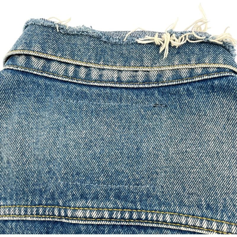 Balenciaga デニムジャケット キャンペーンロゴ バレンシアガ 5744【美品・人気デザイン】バレンシアガ☆キャンペーンロゴ入りデニム