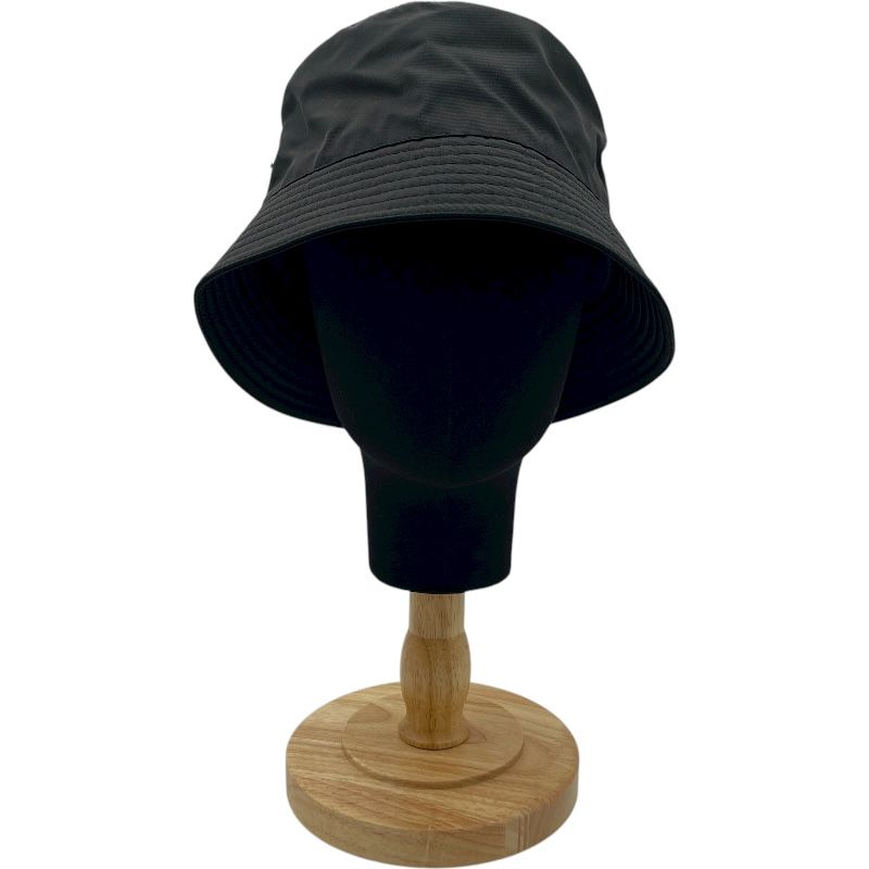 プラダ PRADA トライアングルロゴバケットハット 2 HC 137 ブラック ナイロン メンズ その他ファッション雑貨