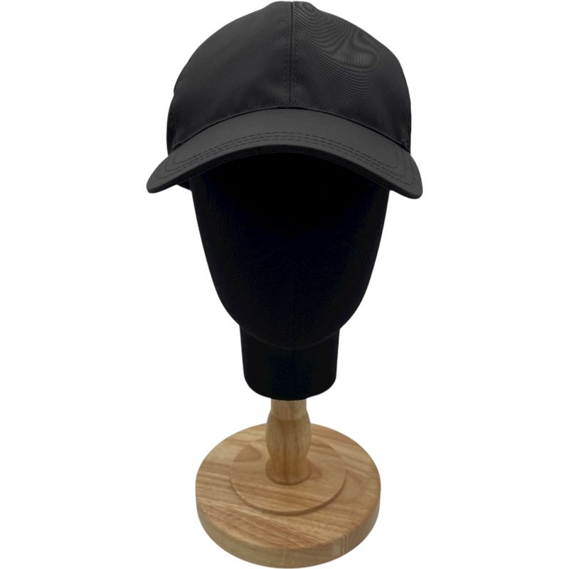 プラダ PRADA Re-Nylonトライアングルロゴキャップ ブラック ナイロン メンズ その他ファッション雑貨