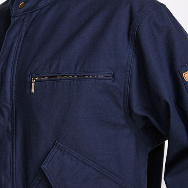 種類11：4 紺/5L(＋600円) 寅壱 ブルゾン 4442-124 | 作業ジャンパー