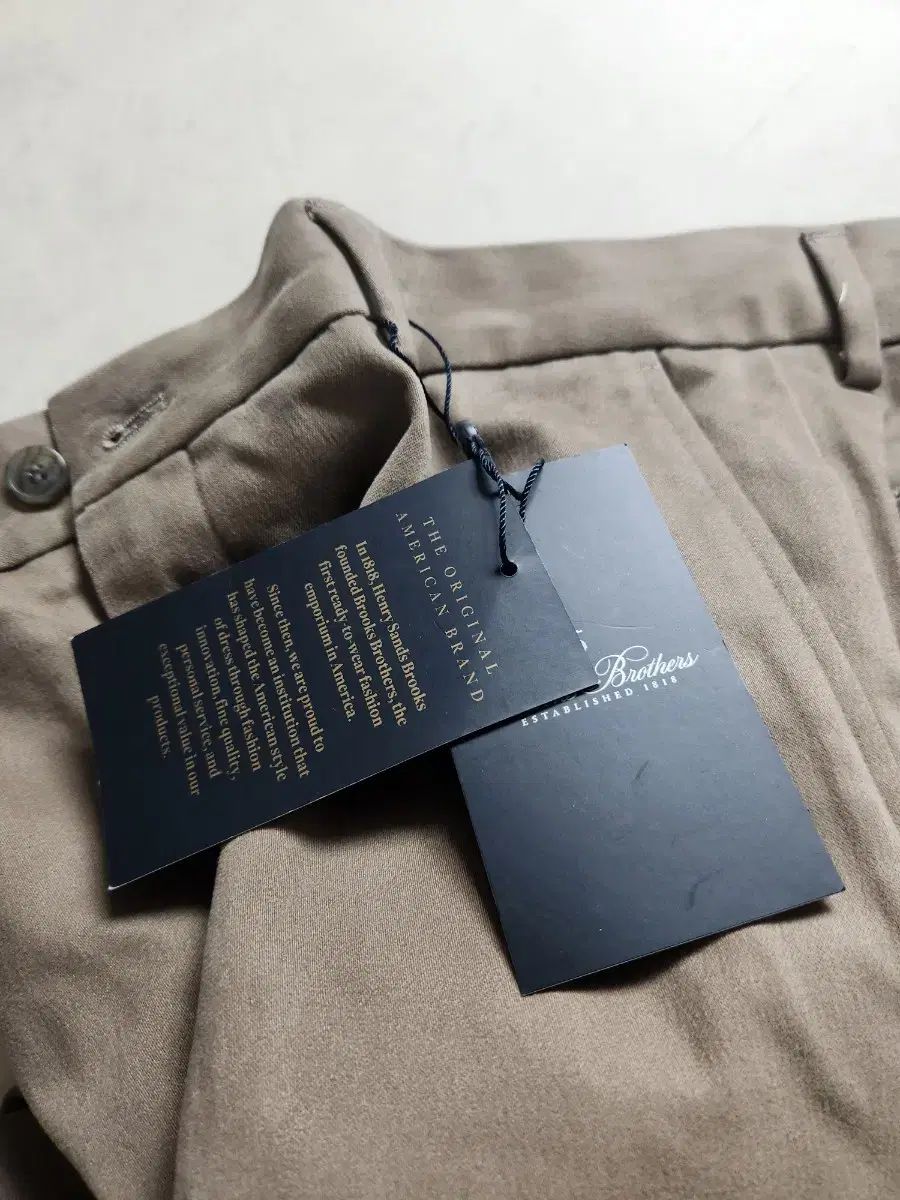 ブルックス ブラザーズ コットン ストレッチ ズボン W33