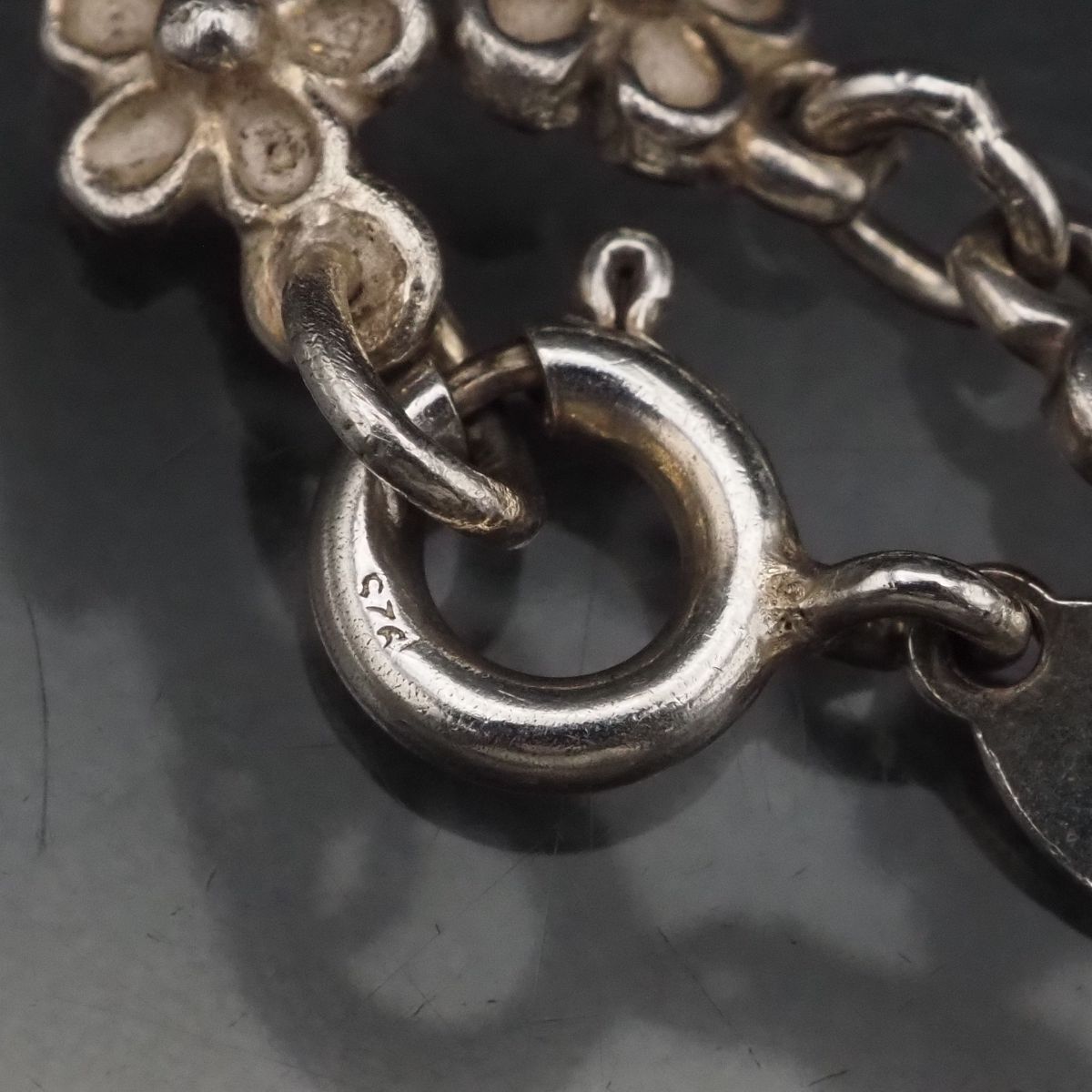 70s80sビンテージイタリア製925シルバー3連ワイド バングル