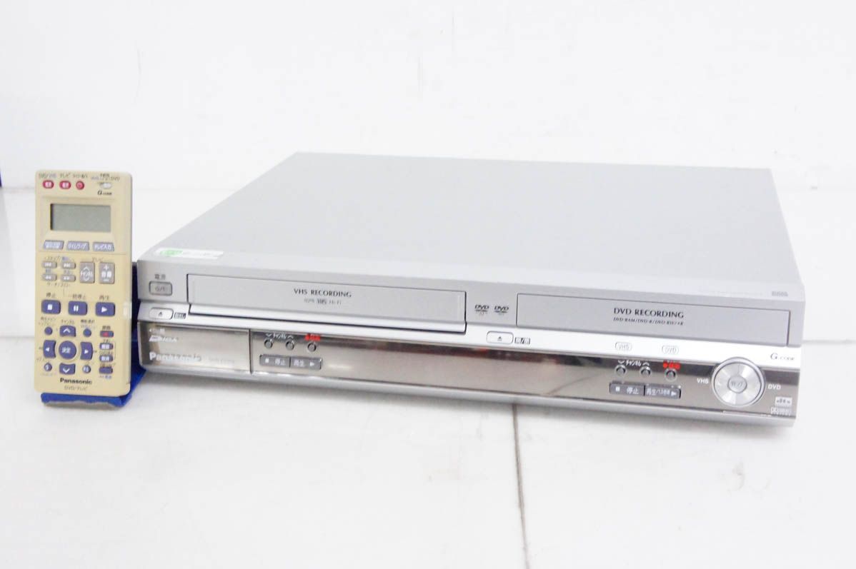 Panasonicパナソニック VHSビデオ一体型DVDビデオデッキ DMR-ES30V ダビング機能