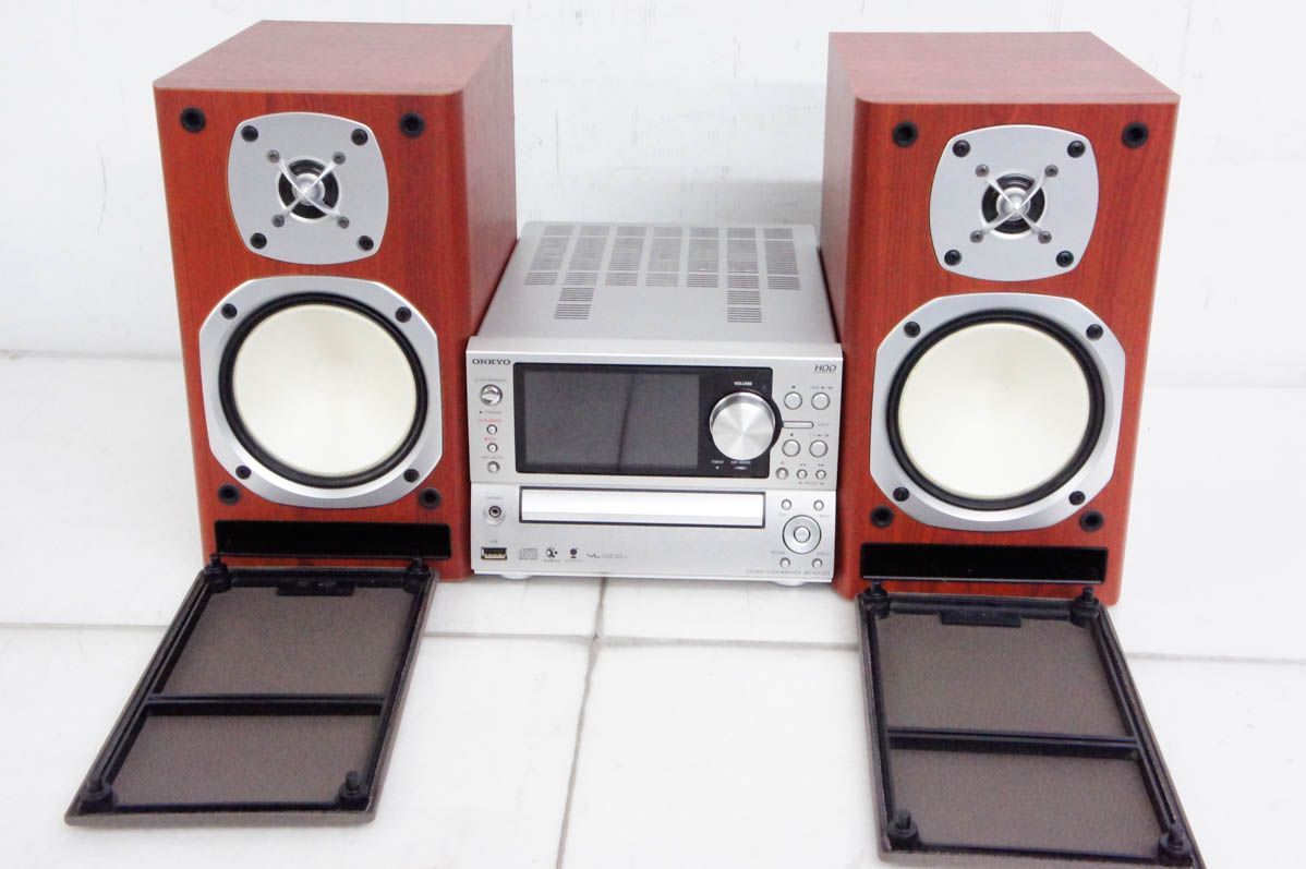 ONKYOオンキヨー CD HDDチューナーアンプ BR-NX10A スピーカー D-N7TX セット