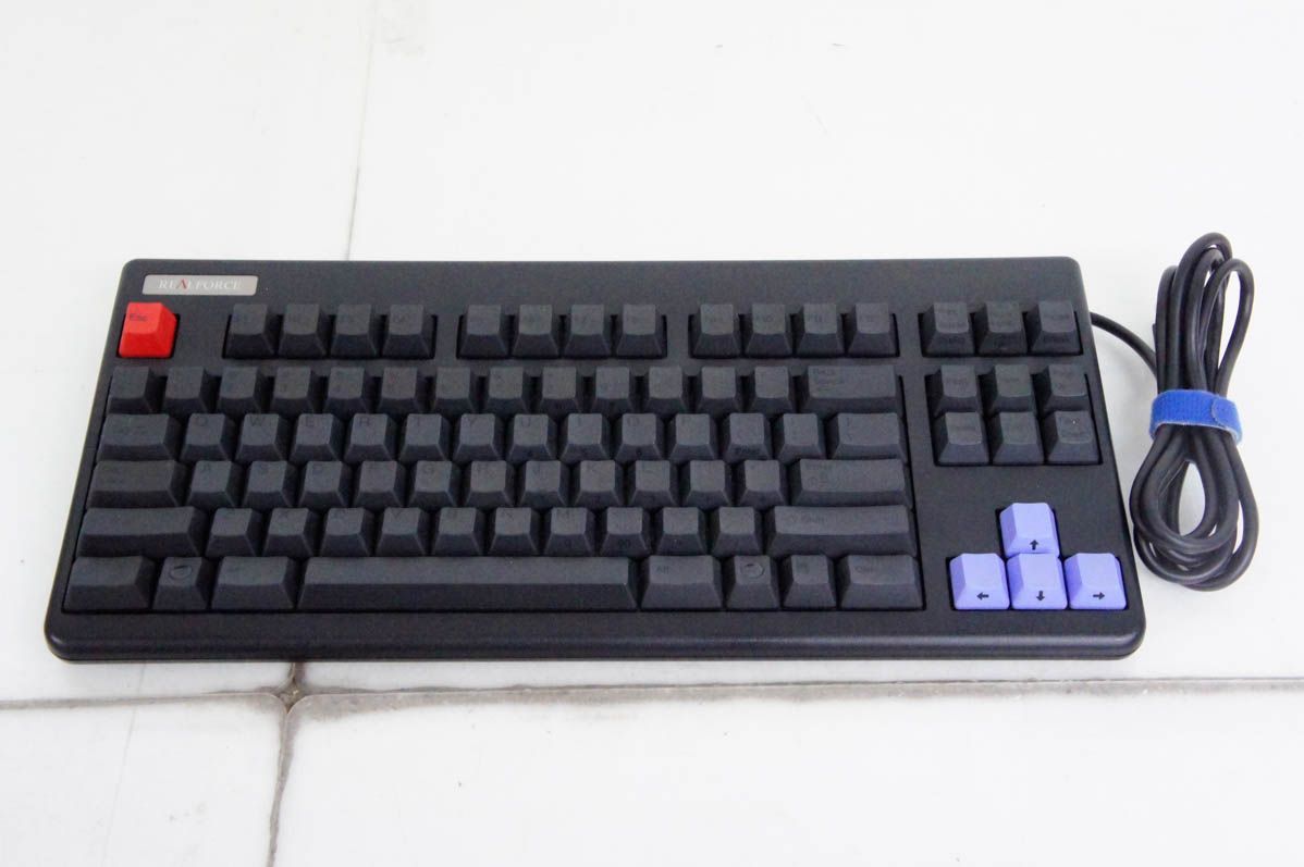 Topre東プレ RealForce リアルフォース 87UB 英語87配列 USB ブラック