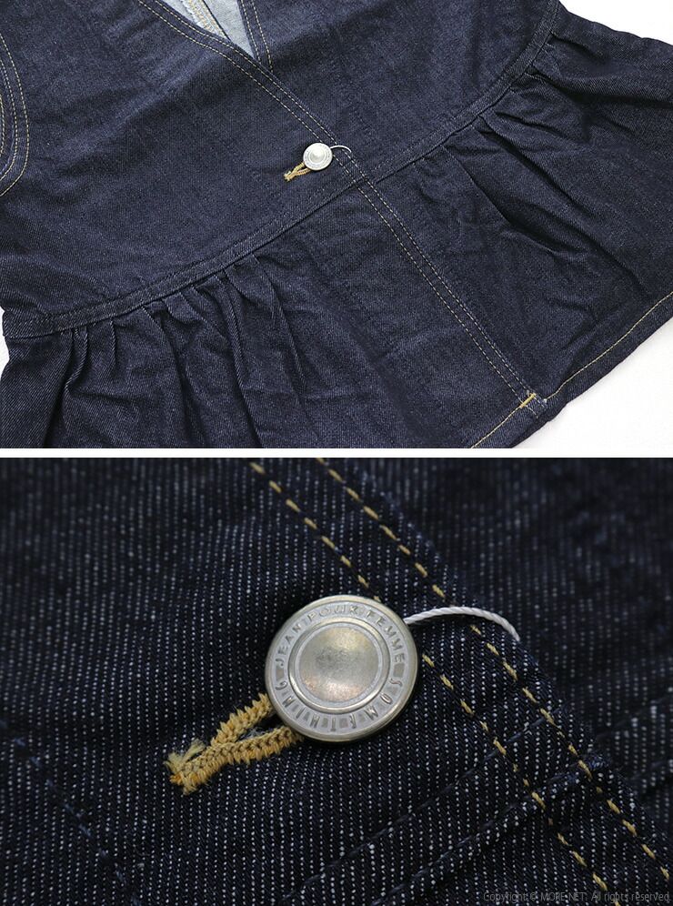 【激安大特価！】 サムシング SOMETHING ペプラム2WAYビスチェ ST123 ベスト デニムベスト レディース 2025秋冬