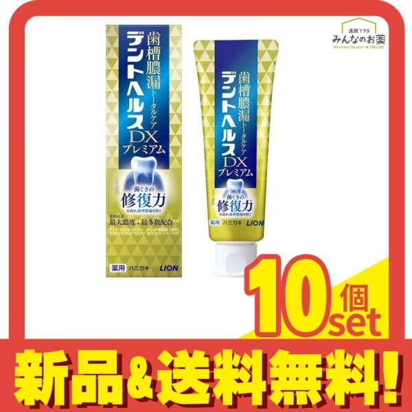 デントヘルス薬用ハミガキDX 90g 10個セット