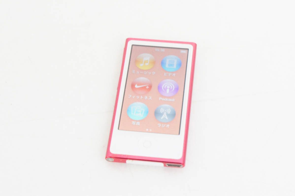 Appleアップル 第7世代 iPod nano 16GB ピンク MD475J