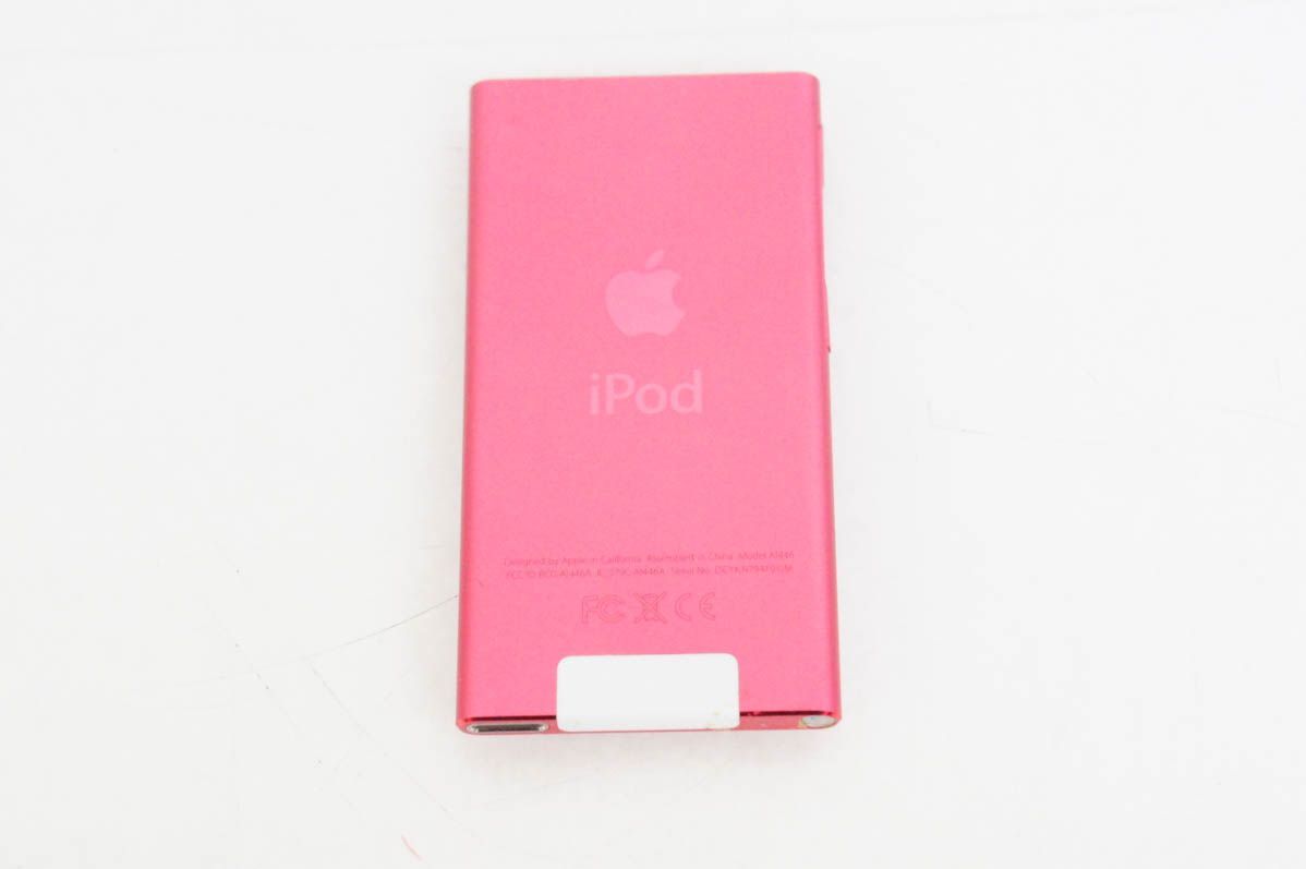 中古】Appleアップル 第7世代 iPod nano 16GB ピンク MD475J - メルカリ