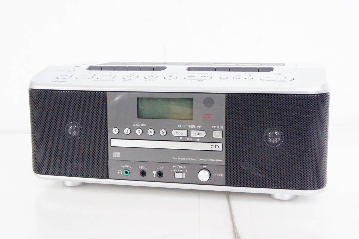 東芝 CDラジオカセットレコーダー TY CDW 990 ワイドFM対応