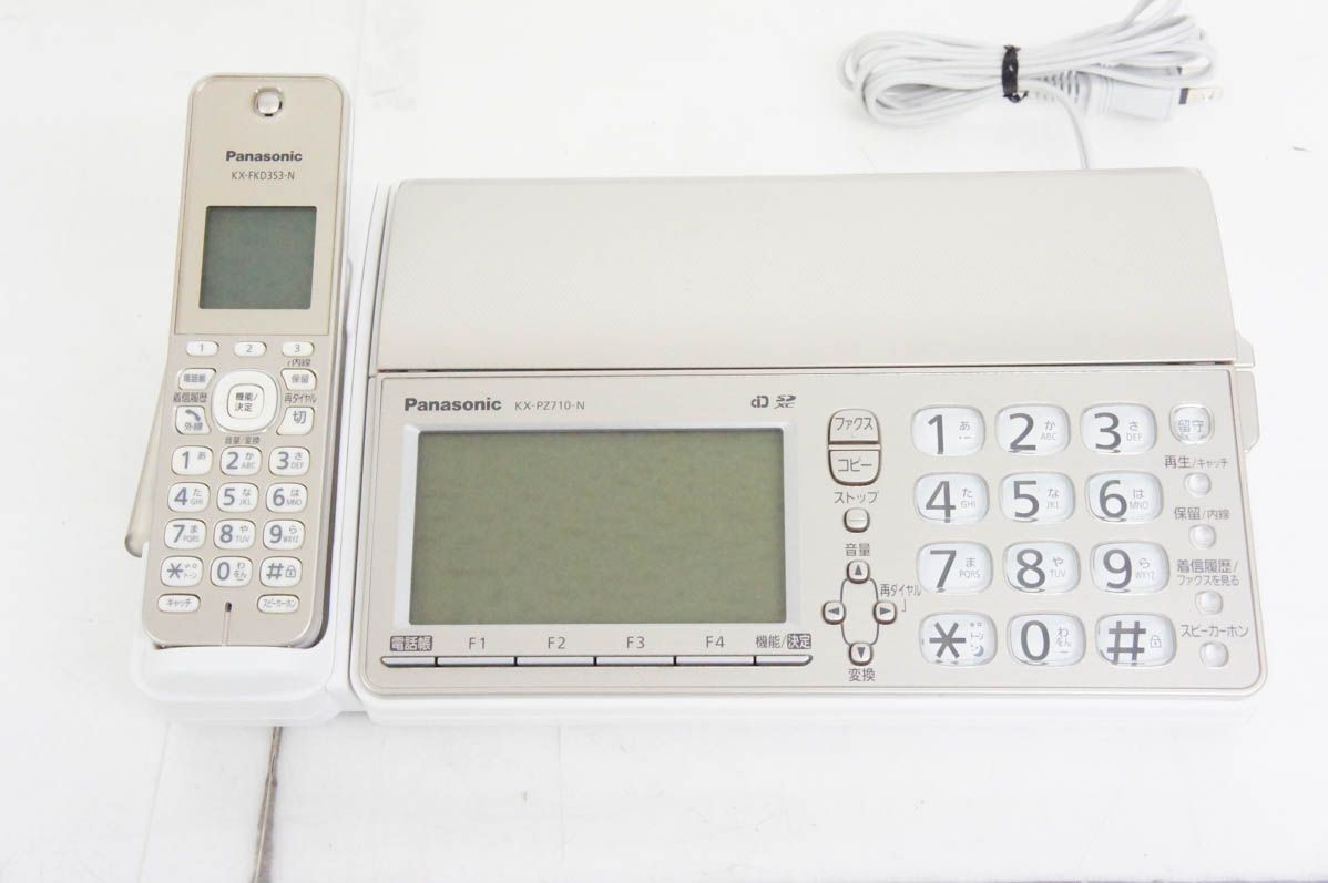 Panasonicパナソニック 普通紙ファックス おたっくす KX PZ 710 親機のみ