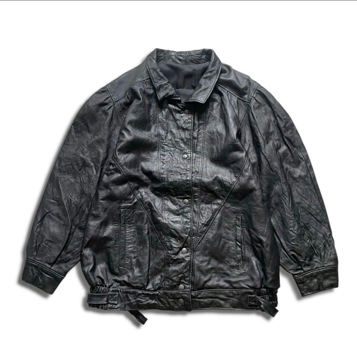 ヨーロッパ ヴィンテージ レザージャケット ブルゾン ユーロ