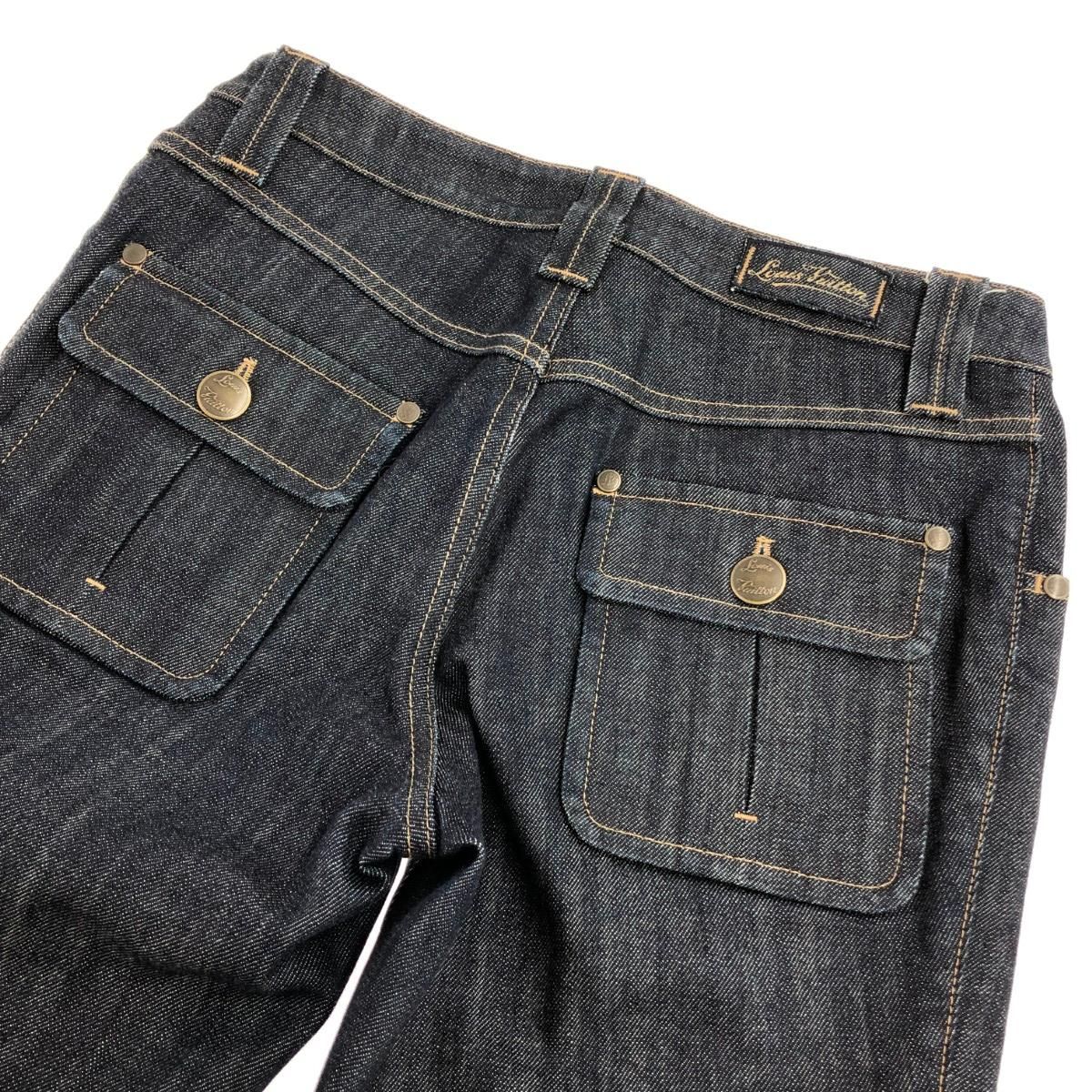 Louis Vuitton ルイヴィトンデニム36 LOUIS VUITTON ルイヴィトン デニムパンツ サイズ:34 クロップド丈