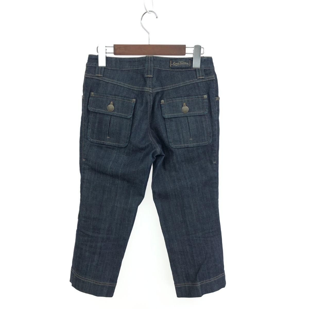 LOUIS VUITTON ルイヴィトン デニムパンツ サイズ:34 クロップド丈