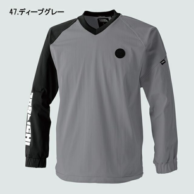 種類10：47 ディープグレー/M 寅壱 ホッケーシャツ 5954-516 | 長袖