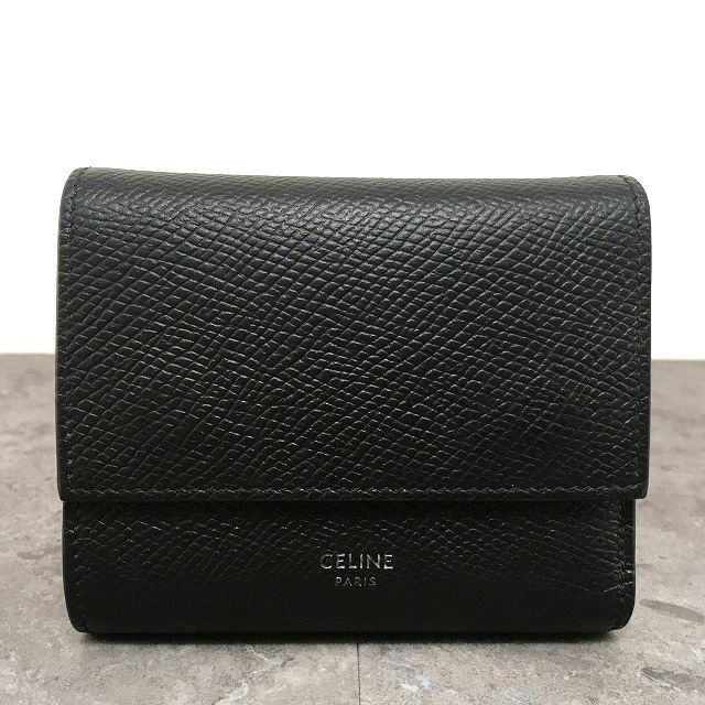 336 み CELINE 三つ折り財布 スモール トリフ コンパクトウォレット
