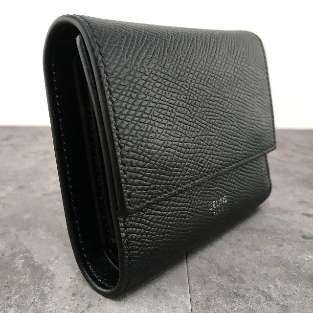  336 み CELINE 三つ折り財布 スモール トリフ コンパクトウォレット 折り財布 小物