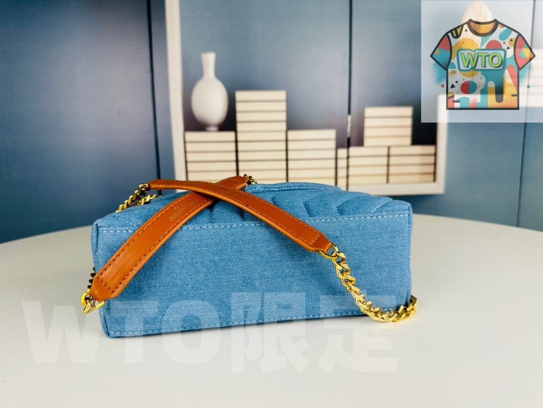  今日 YSL サンローラン デニムバッグ 在庫 価格 ハンドバッグ バッグ