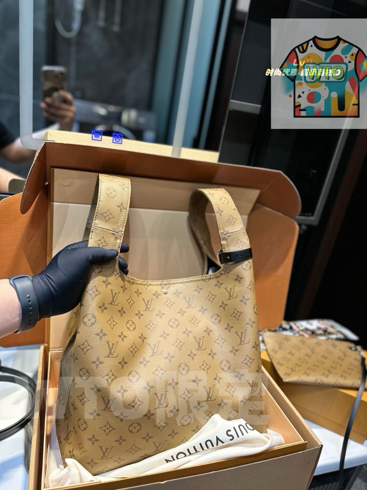  今日 Louis Vuitton ルイ ヴィトン ショーモデル Atlantis バスケットバッグ 価格 ハンドバッグ バッグ