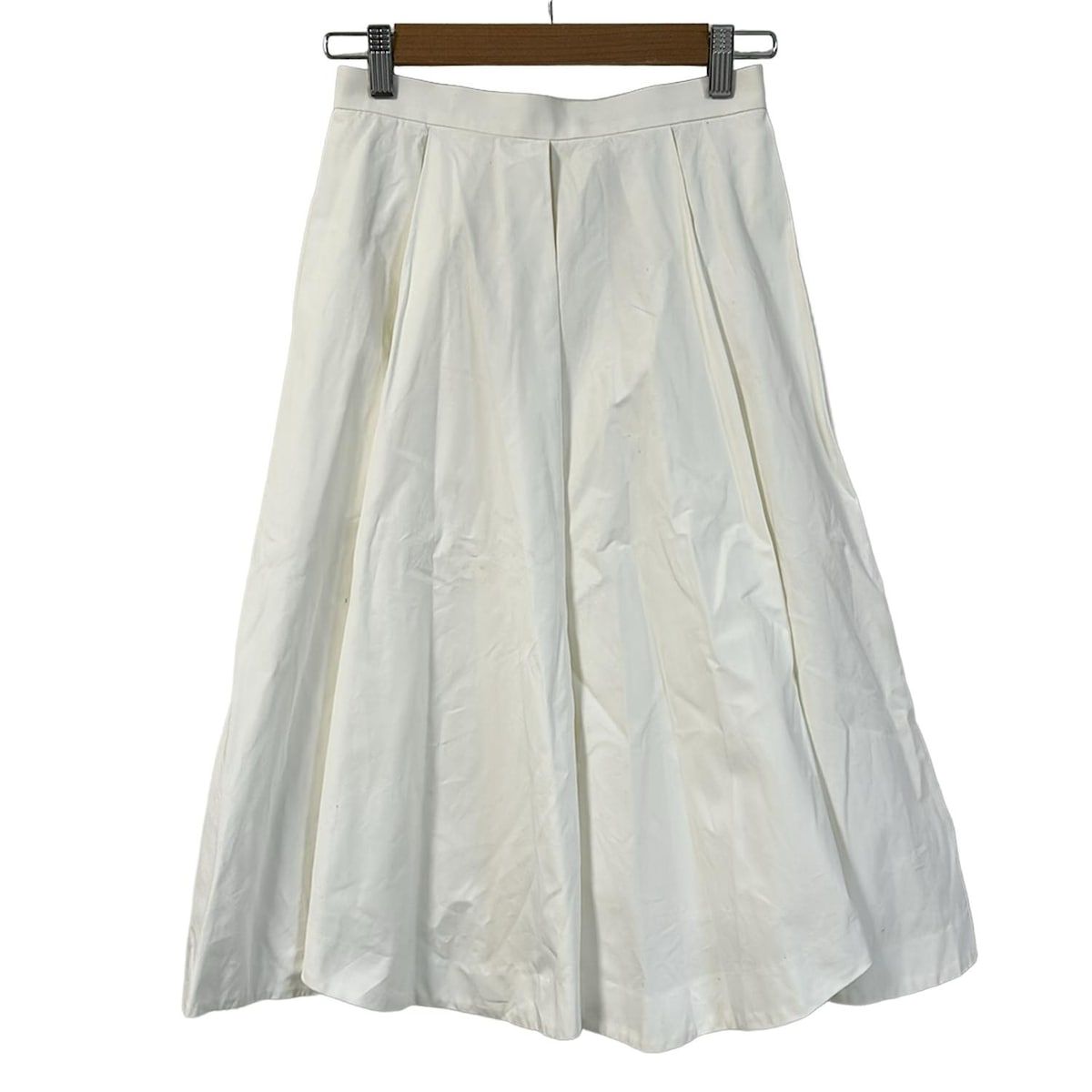 ENFOLD エンフォルド ロングスカート サイズ36 S レディース 白