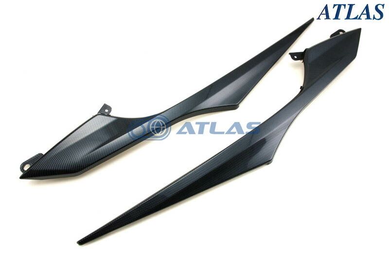 E-GIN ブラックカーボン サイドモールカバーセット4TH CYGNUS X シグナスX 左右セット