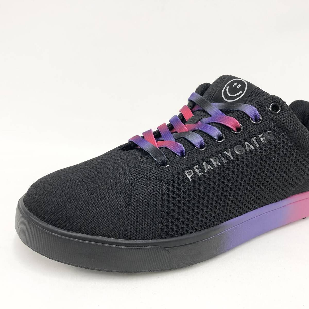 新品 未使用 PEARLY GATES ゴルフシューズ ブラック 25cm（パーリー