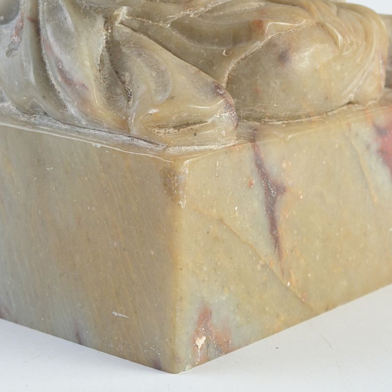 中国 玉石寿山石彫刻 布袋像 印材 置物 N S230 - メルカリ