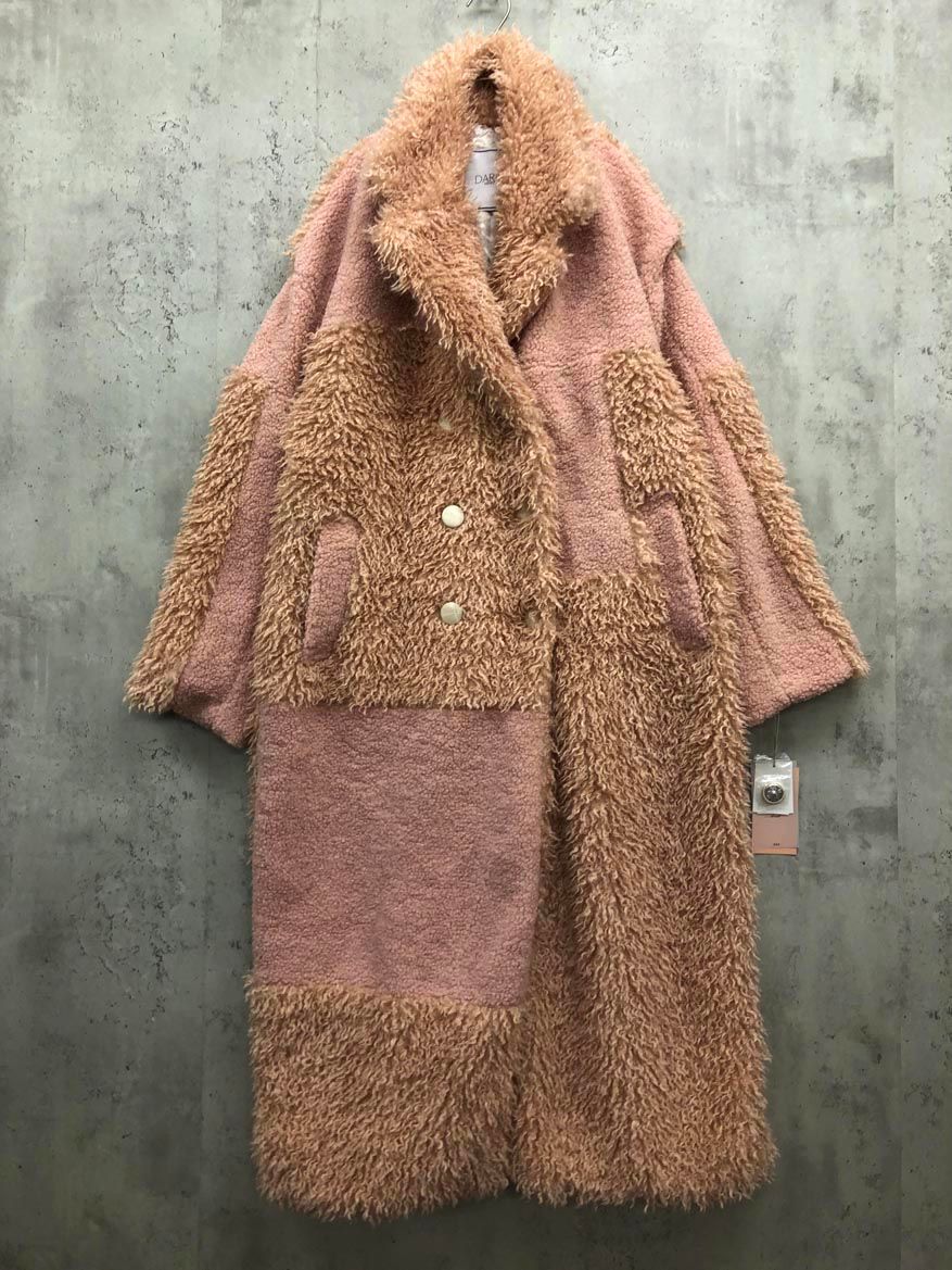 Darich ダーリッチ ファーロング コート sizeF ピンク レディース