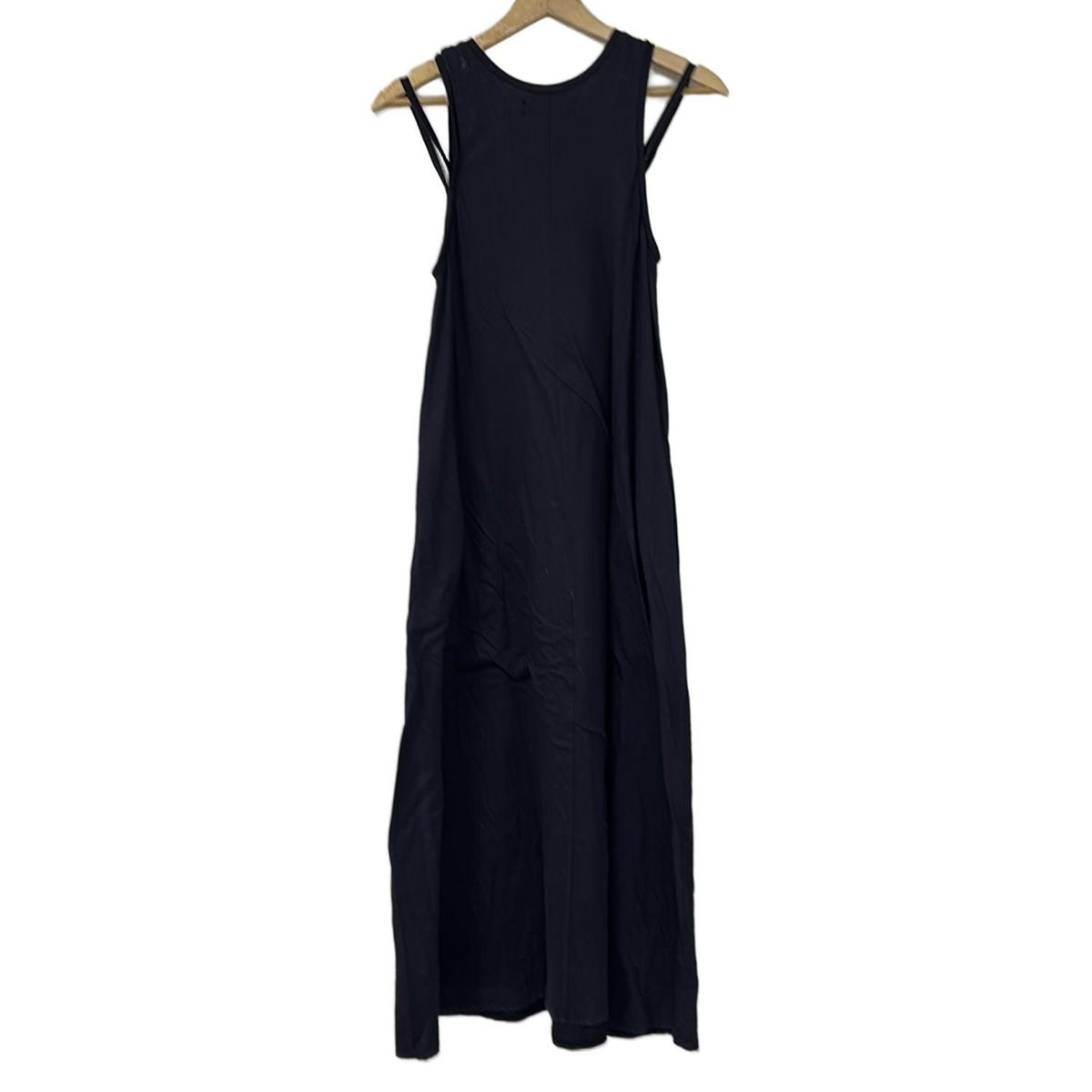 SAYAKADAVIS サヤカデイヴィス ワンピース サイズONESIZE レディース ダークネイビー ノースリーブ マキシ丈