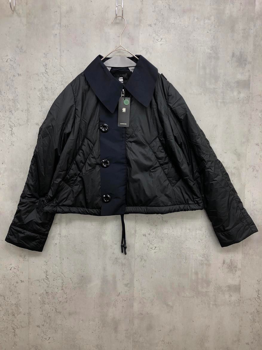 G-STAR RAW ジースターロゥ D19049-B958-6484 Coach Mix Jacket コーチミックス ジャケット sizeM ダークブラック レディース