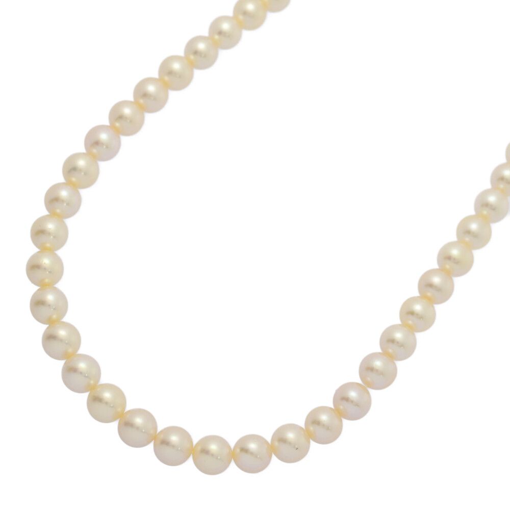 Φ7.5-7.8 mm アコヤ真珠 Japan Pearl 養殖真珠･真珠 パール ネックレス･ペンダント Silver 銀製-37.2 g シルバー 翌日配送可 ♀ A レディース 595893