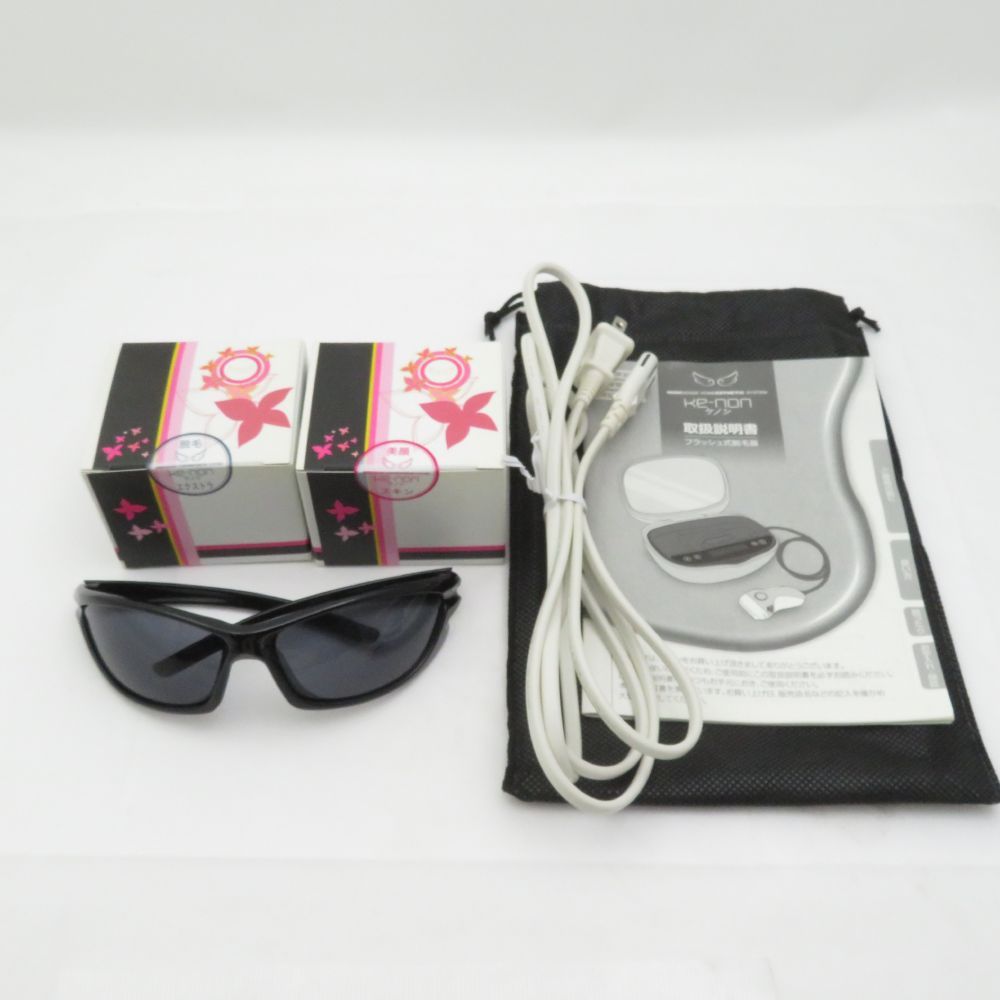 【ほぼ未使用✨】ケノンver7.2 美品 ke-non ケノン ver7.2 フラッシュ式脱毛器 未使用カートリッジ2点