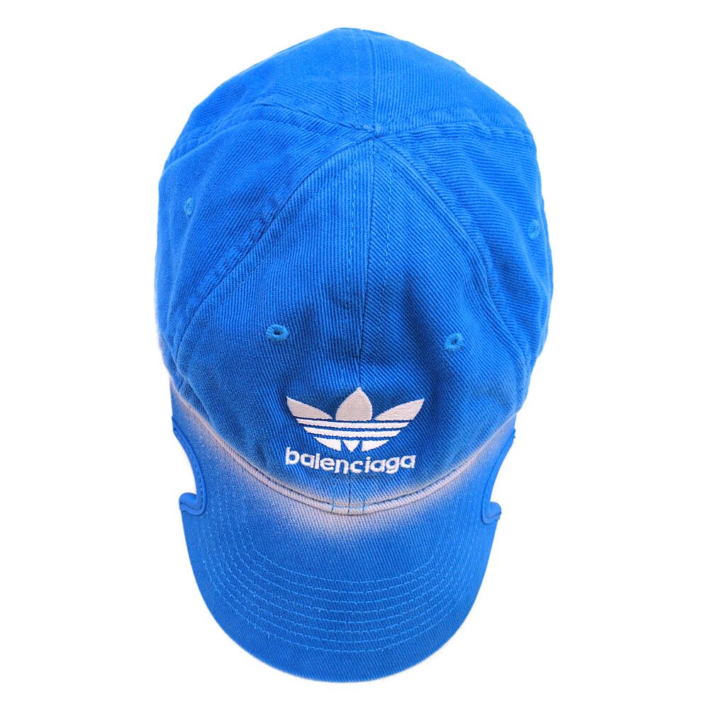 BALENCIAGA バレンシアガ adidas Trefoil Balenciaga Logo Cap・アディダス ベースボール BBキャップ 帽子 723749 翌日配送可 S メンズ レディース 595978