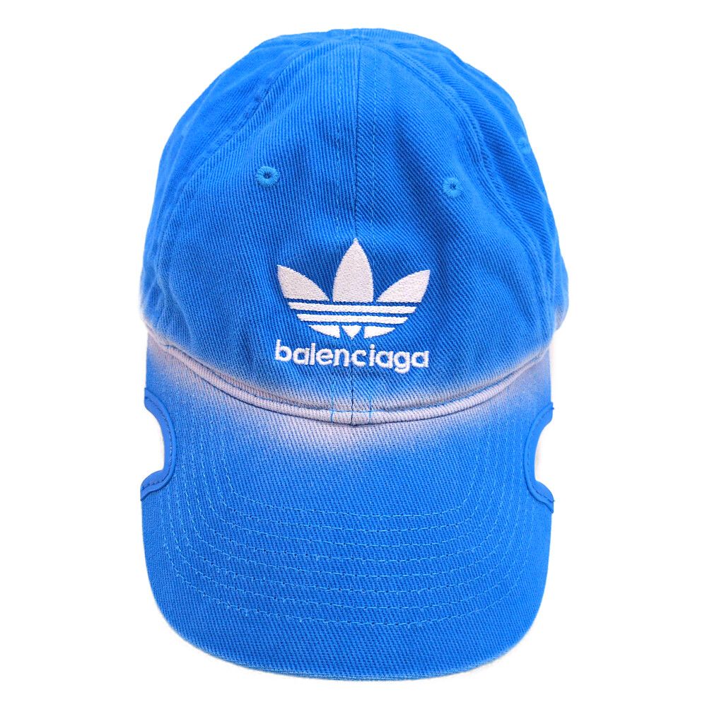 BALENCIAGA バレンシアガ adidas Trefoil Balenciaga Logo Cap･アディダス ベースボール BBキャップ 帽子 723749 翌日配送可 S メンズ レディース 595978