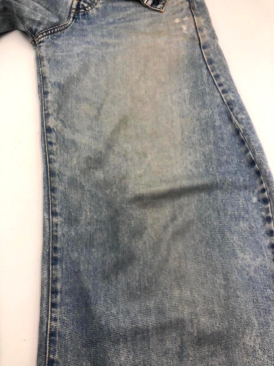 ラインカーブ デニムパンツ