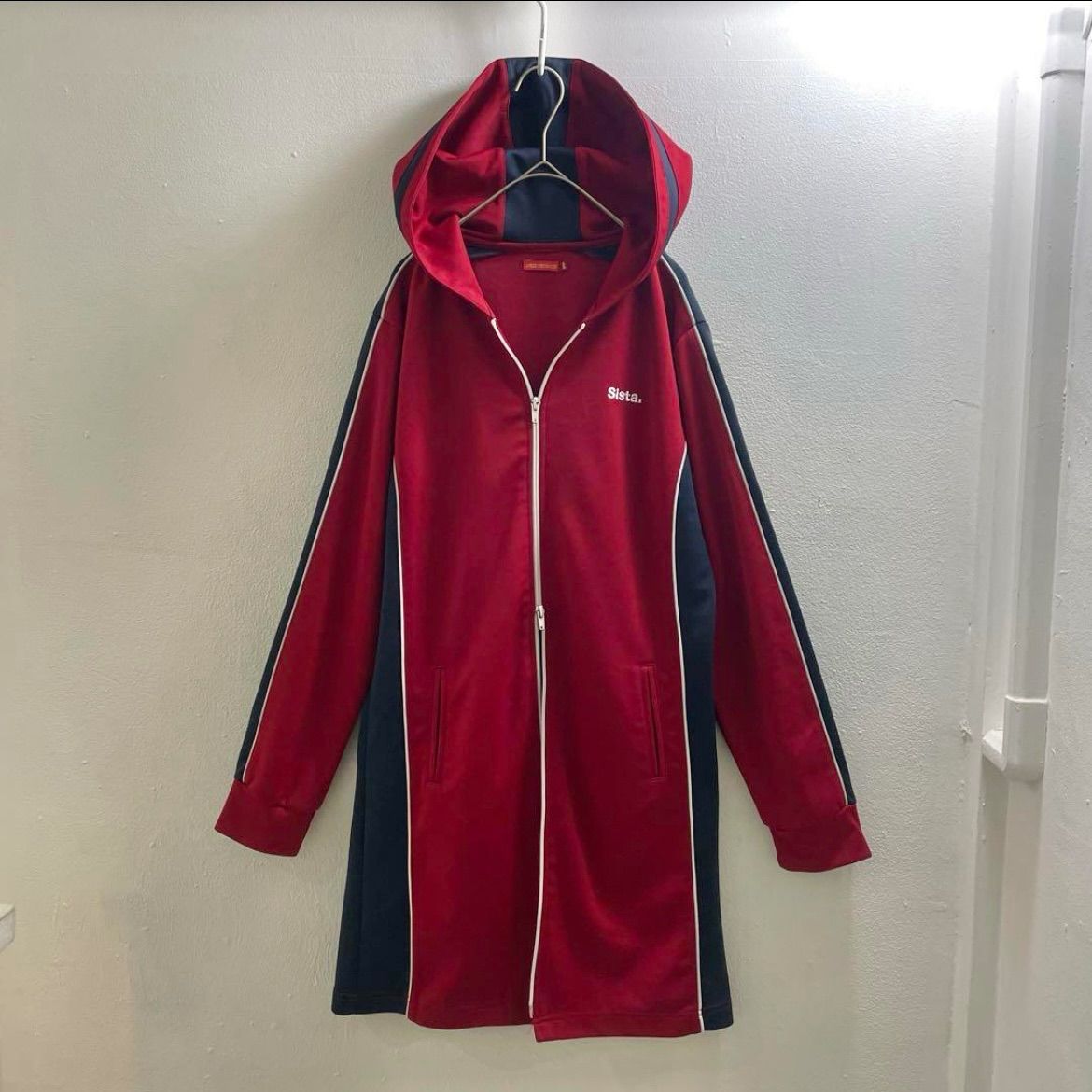 USA ヴィンテージ アメリカ ワンピース トラックジャケット 90 s ロング