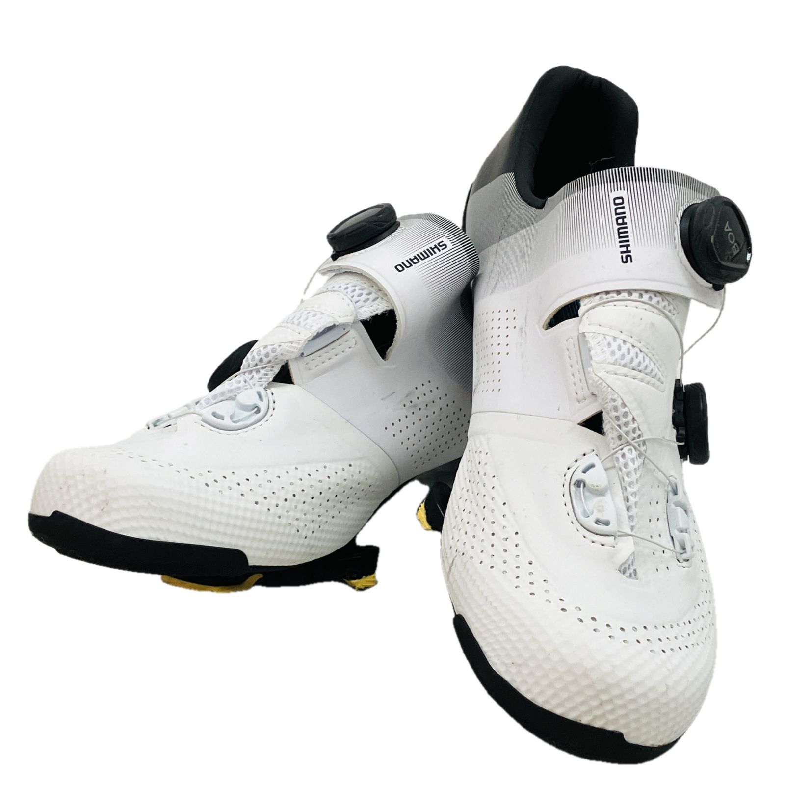 SHIMANO シマノ 28 5 cm ホワイト ロードシューズ サイクルシューズ