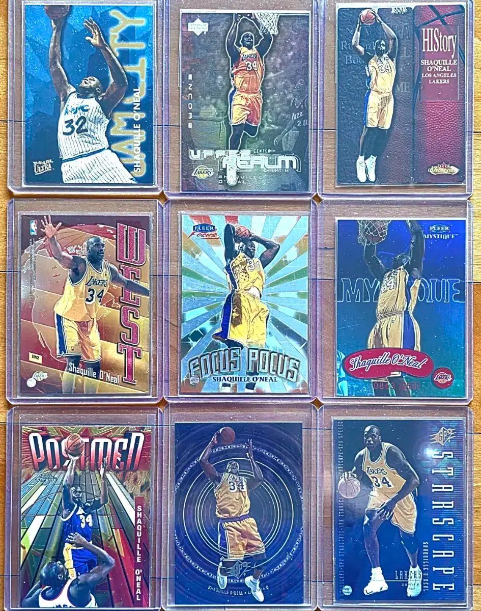 シャキール オニール バスケット カード 17枚