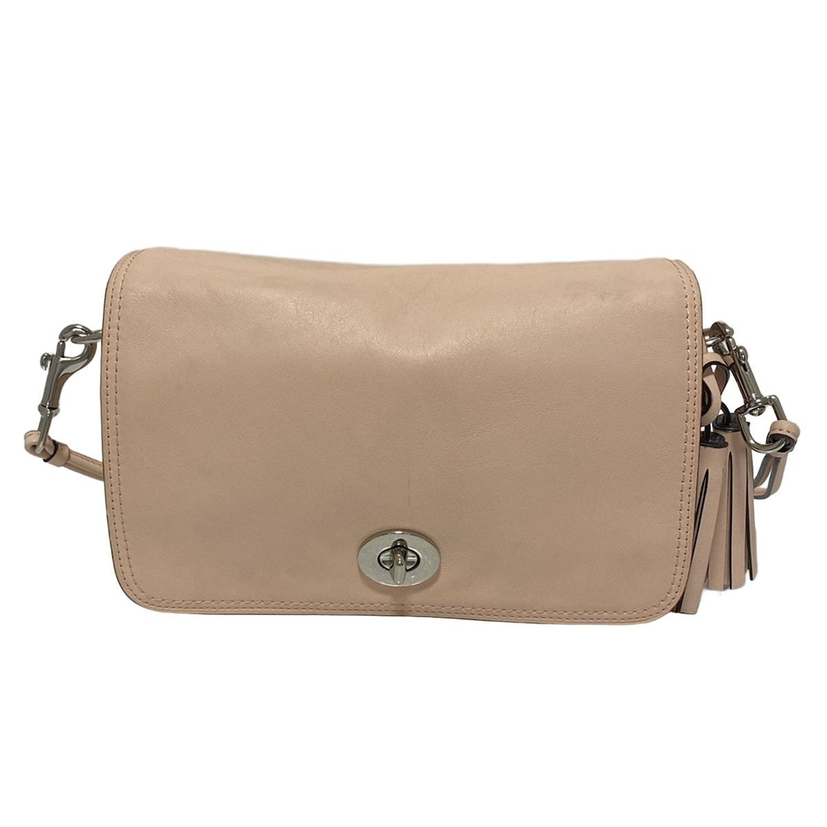 COACH コーチ ショルダーバッグ - 23403 ライトピンク レザー