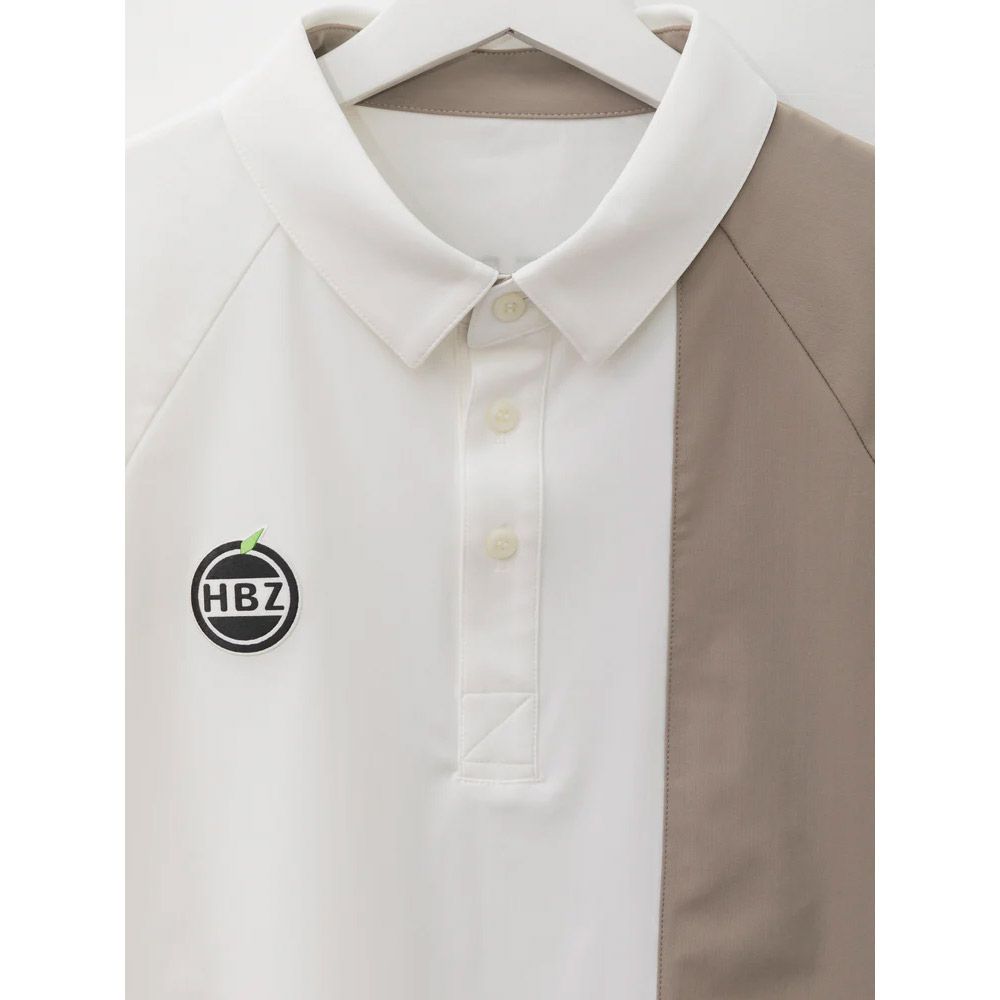 【50%OFF】HBBS-03-1 HEBEZ GOLF ハイストレッチ配色ポロシャツ ヘベズゴルフ ゴルフウェア 50%OFF】HBBS-03-1 HEBEZ GOLF ハイストレッチ配色ポロシャツ