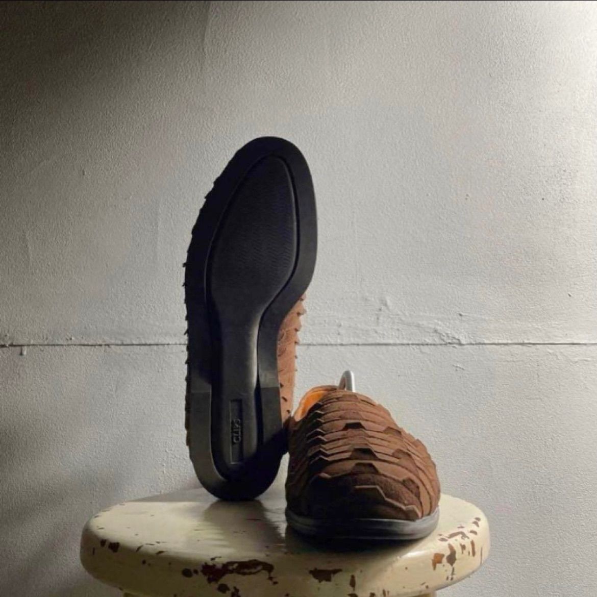 ヴィンテージ レザーシューズ